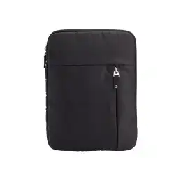 Case Logic Tablet Sleeve + Pocket - Étui protecteur pour tablette - nylon - noir - 10 (TS110K)_1